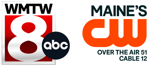 W M T W A B C Channel 8 Maine's C W Over the Air 51, Cable 12.
